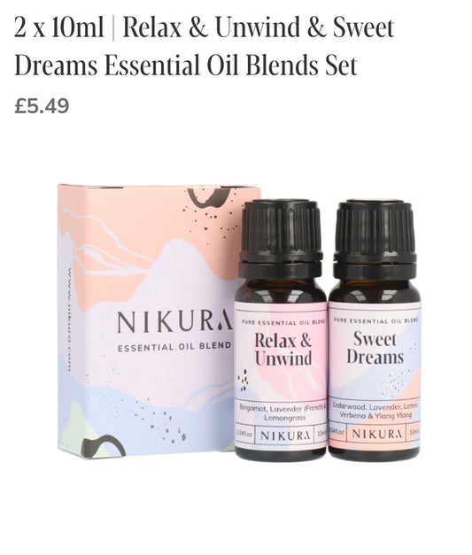 X2 Dreams Essential Oil Blends Set