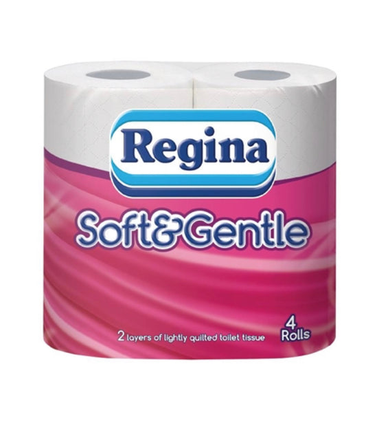 Regina Soft And GentleToilet  Paper 2-Ply 26.25m (Pack of 40)