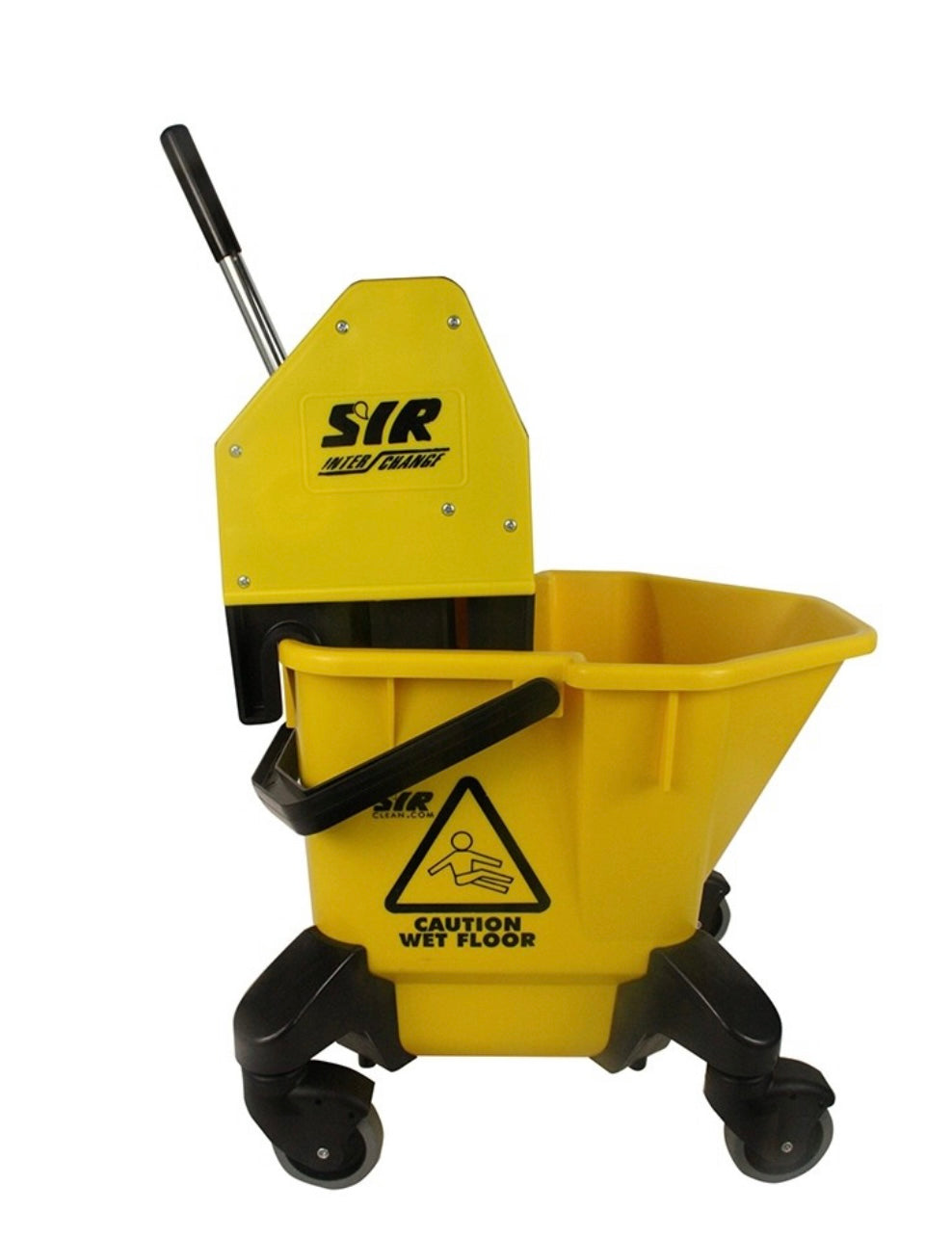 YELLOW COMBI BUCKET AND WRINGER 20ltr