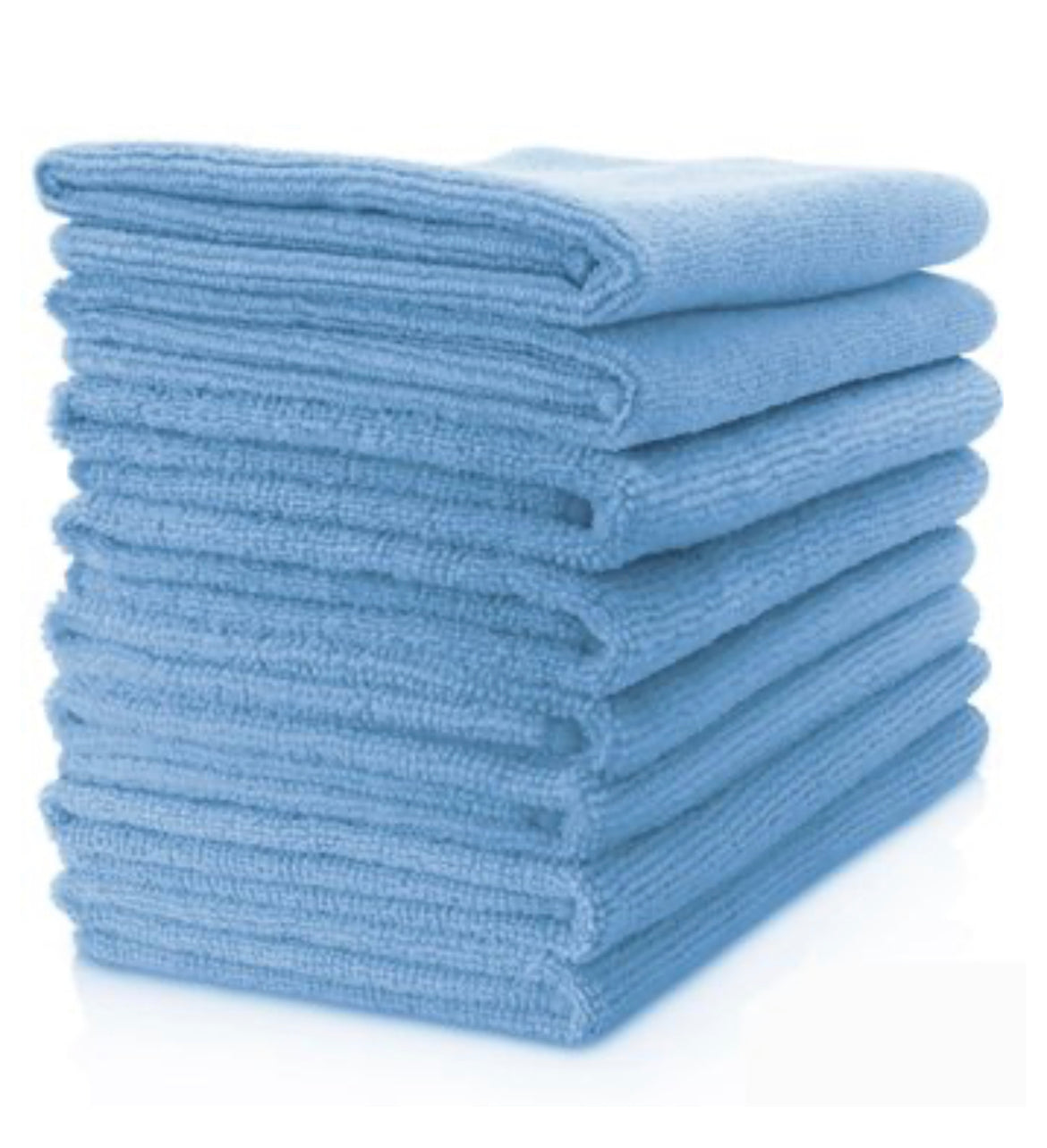 BLUE HEAVY DUTY MICROFIBRE CLOTHS